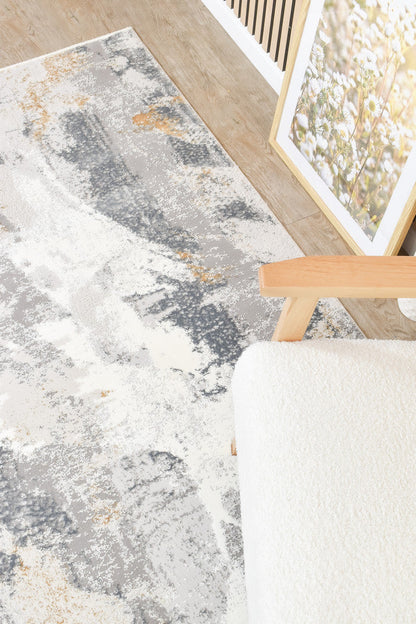 Eternal 25470A Grey Grey Custom Size Runner