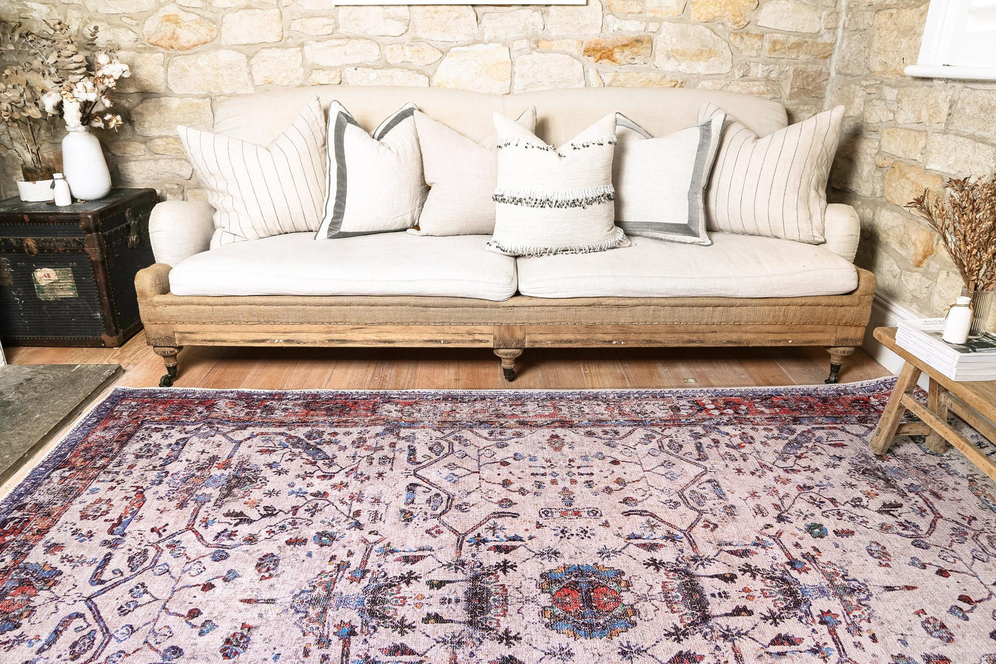 Vintage Koray Multi Washable Rug - VITAL 2396-00