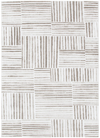 Wellington Geometric Lines Beige Rug - W003
