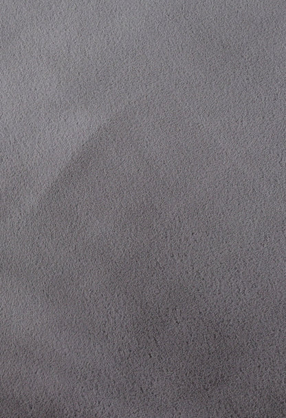 Faux Fur Silver Diamond Rug