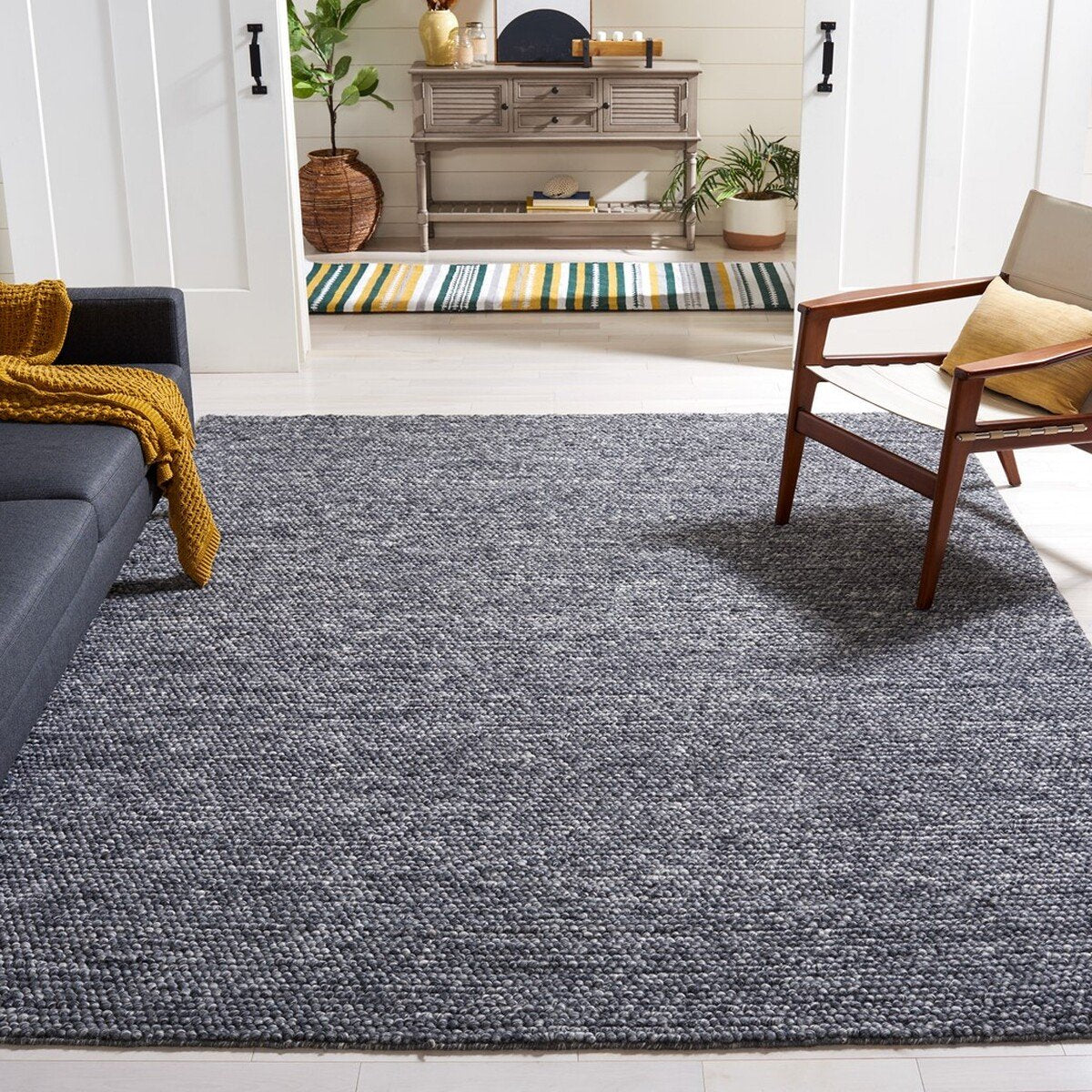 Pebble Dark Grey Rug